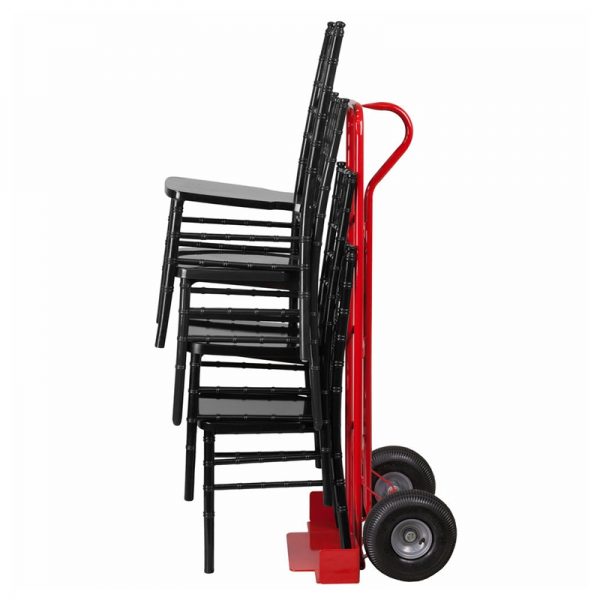 Red Multifunction Chiavari Stack Chair Dolly - Image 4