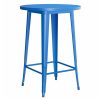 30" Round Black Outdoor /Indoor Bar Height Table - Image 4