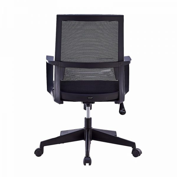 Black Back Mesh And Soft cushion Office Chair with Arms, Adjustable Height A305 - Image 5