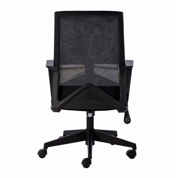 Black High Back Mesh And Soft cushion Office Chair with Arms, Adjustable Height A306 - Image 4